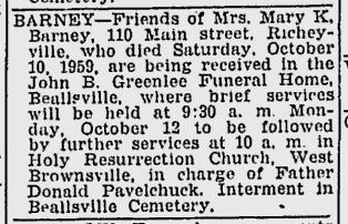 Mary K. Barney